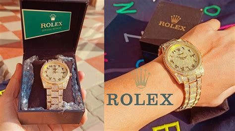 Rolex Diamond Original Watch Unboxing 